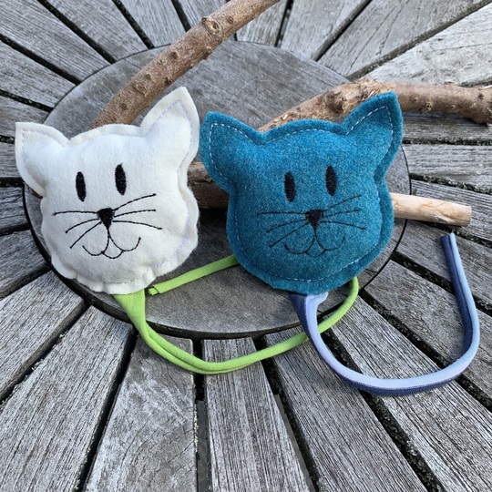 Katze Stickdatei ITH 10x10 Katzenspielzeug Haustierbedarf