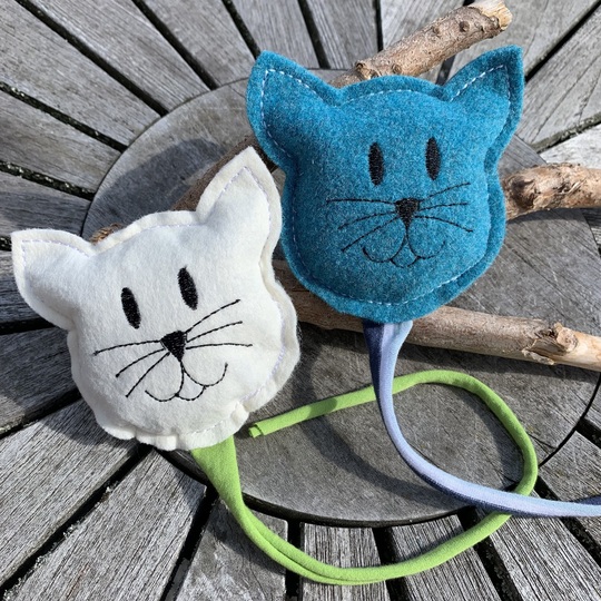 Katze Stickdatei ITH 10x10 Katzenspielzeug Haustierbedarf