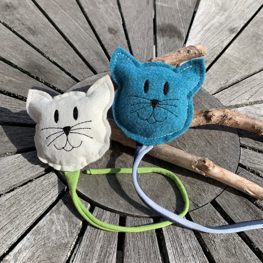 Katze Stickdatei ITH 10x10 Katzenspielzeug Haustierbedarf