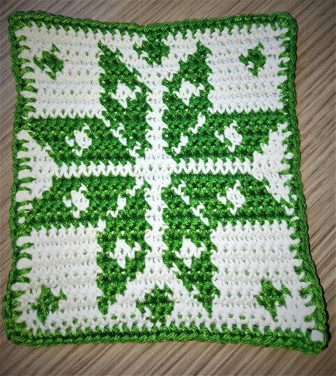 Häkelanleitung Untersetzer " Adventszauber " + 6 Motive + Tapestry Häkeln