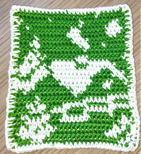 Häkelanleitung Untersetzer " Adventszauber " + 6 Motive + Tapestry Häkeln