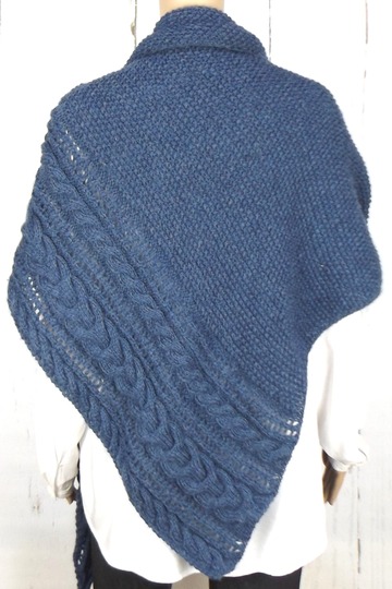 Strickanleitung Dreieckstuch "Verzopft"