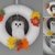 Crochet pattern autumn door wreath with fluffy owl