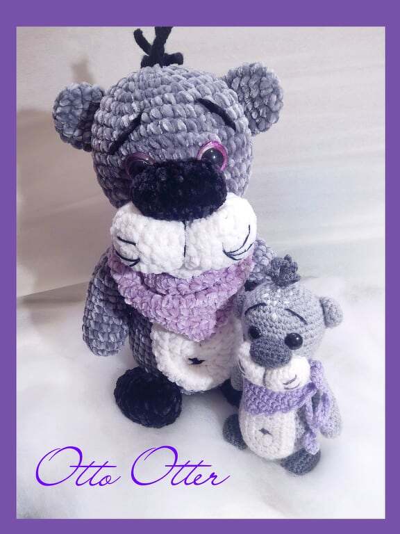 Häkelanleitung / Amigurumi / Otto Otter - Bild 2