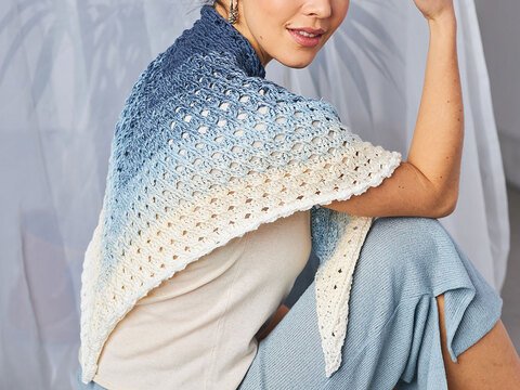 TUCH ZOPFMUSTER AB HALSMITTE