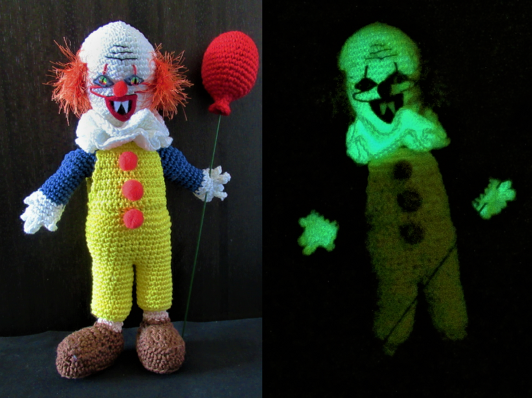 Häkelanleitung Horrorclown