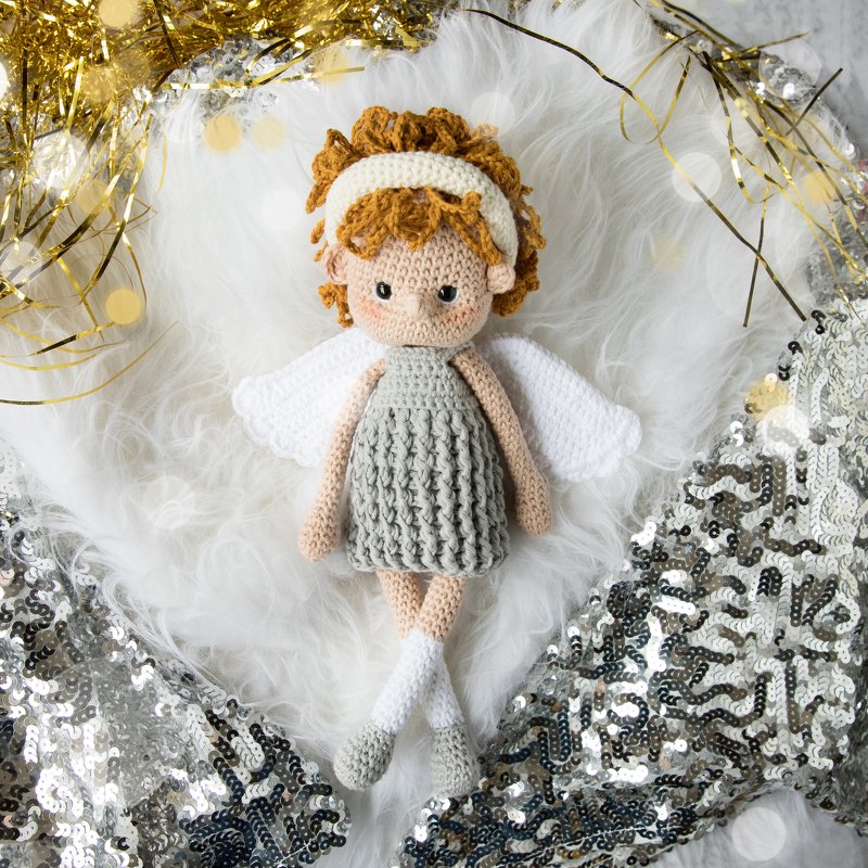 Miri's Engel - Häkelpuppe Engel für Weihnachten - Bild 2