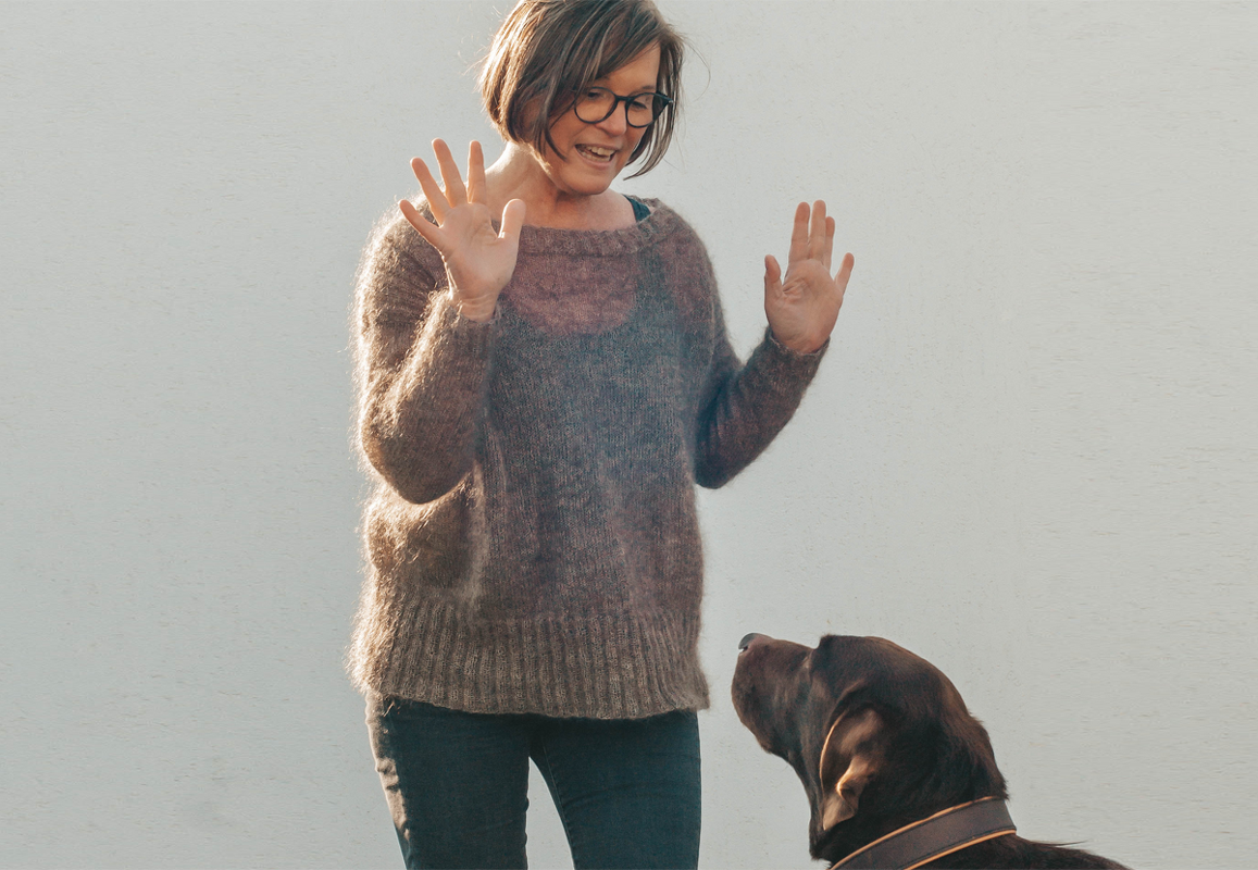 Mohairpullover "Clea", für Anfänger geeignet - Bild 2