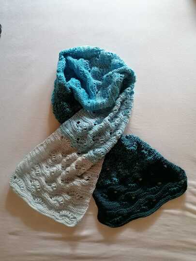 no 2 - Häkelanleitung für einen schicken und lässigen Schal