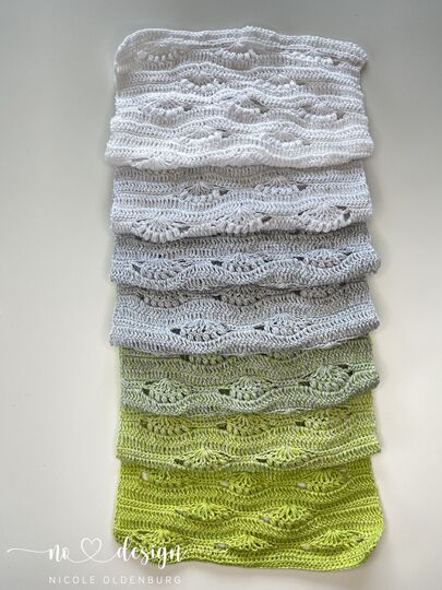 no 2 - Häkelanleitung für einen schicken und lässigen Schal