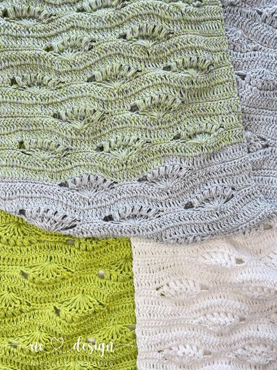 no 2 - Häkelanleitung für einen schicken und lässigen Schal