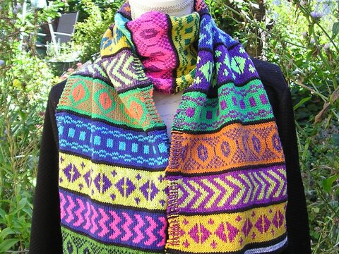 Strickanleitung Schal "Lerwick"