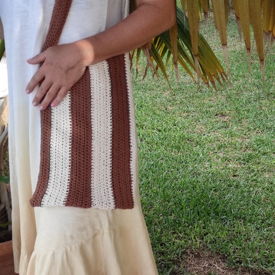 Crochet pattern Tote Bag, English (us/uk terms), beginnerfriendly