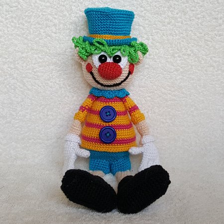 Clown Benny / Häkelanleitung