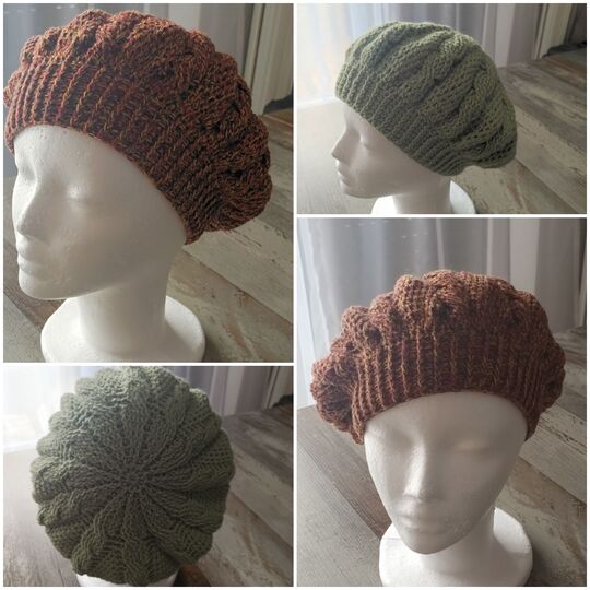 Häkelanleitung für die Baskenmütze "Autumn"