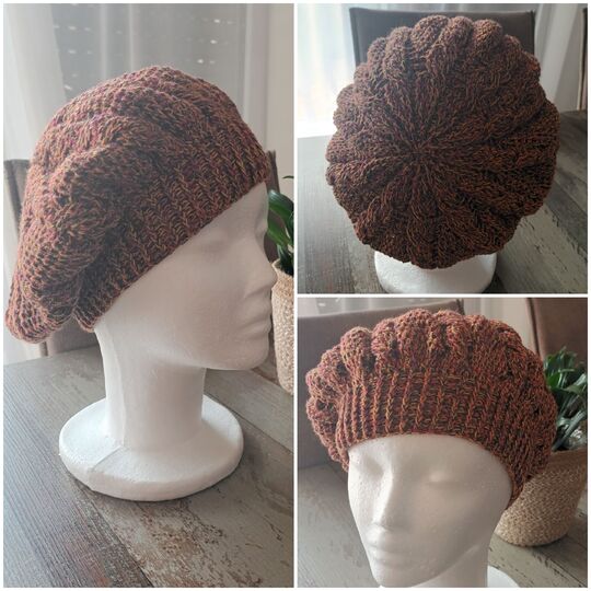 Häkelanleitung für die Baskenmütze "Autumn"