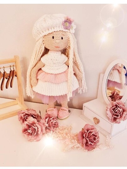 PDF Häkelanleitung Amigurumi Puppe Sara