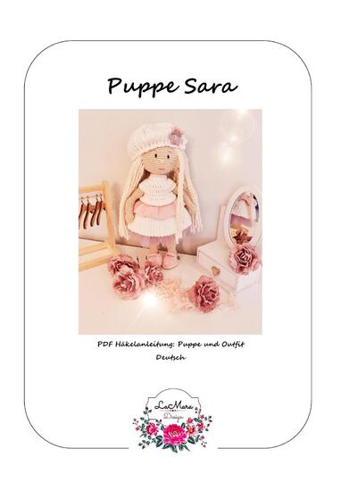 PDF Häkelanleitung Amigurumi Puppe Sara