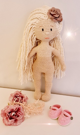 PDF Häkelanleitung Amigurumi Puppe Sara