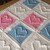 Crochet pattern bobble heart afghan.