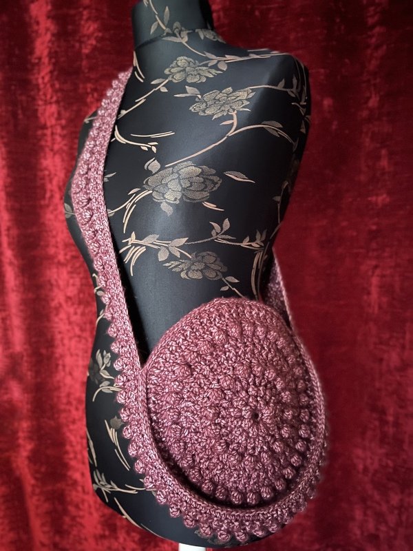 Anleitung für eine runde Boho Umhängetasche - Bild 2