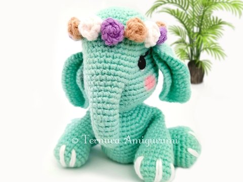 süßer elefant Häkelanleitung