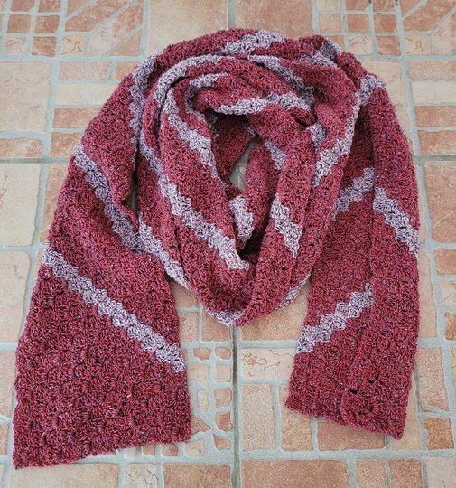 Häkelschal No3 Corner to Corner