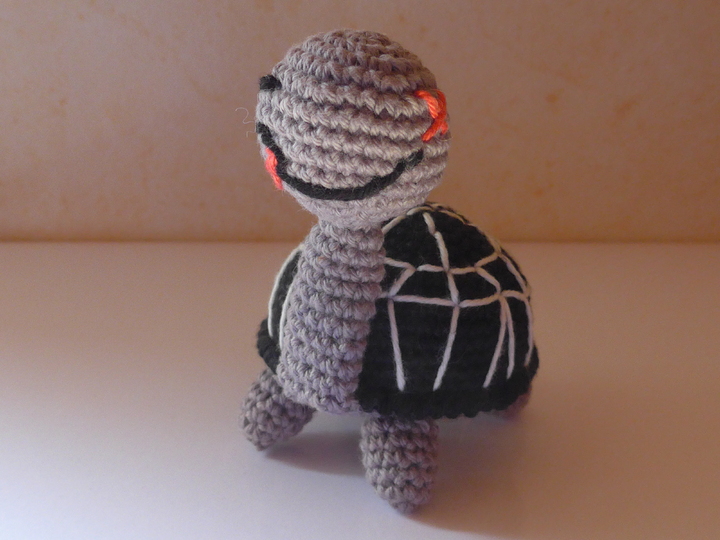Halloween-Turtle, Horror-Schildkröte häkeln