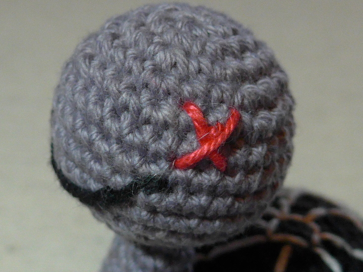 Halloween-Turtle, Horror-Schildkröte häkeln