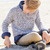 Cooler Pulli im Mustermix