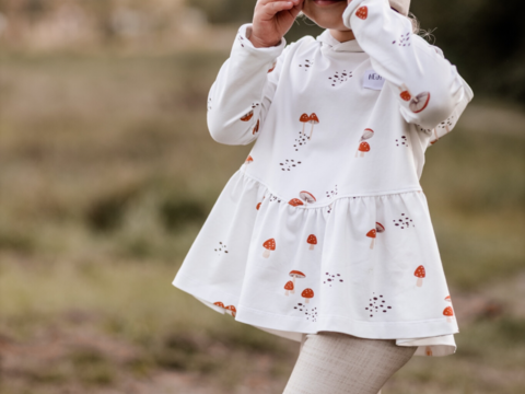 Flouncy Hoodie - Gr. 86 - 164