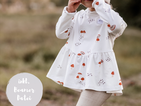 Flouncy Hoodie Beamer Version - Gr. 86 - 164