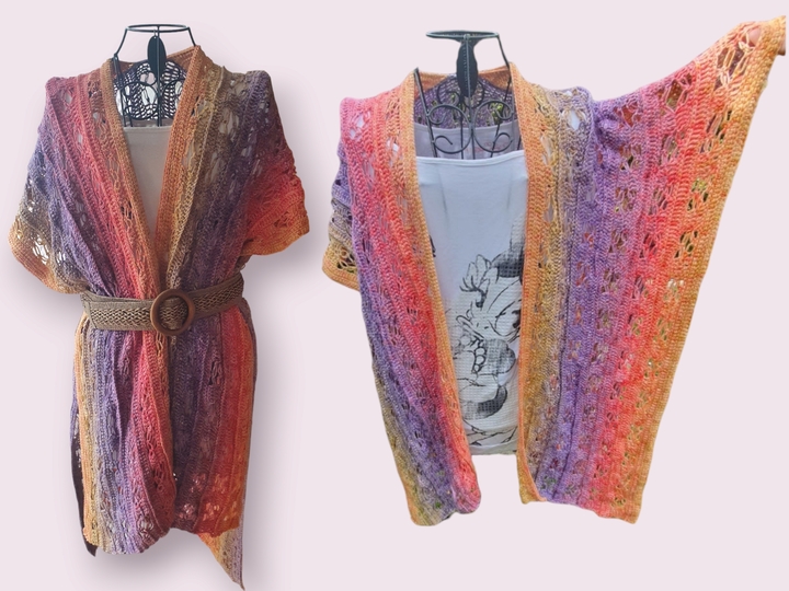 Häkelanleitung Poncho 