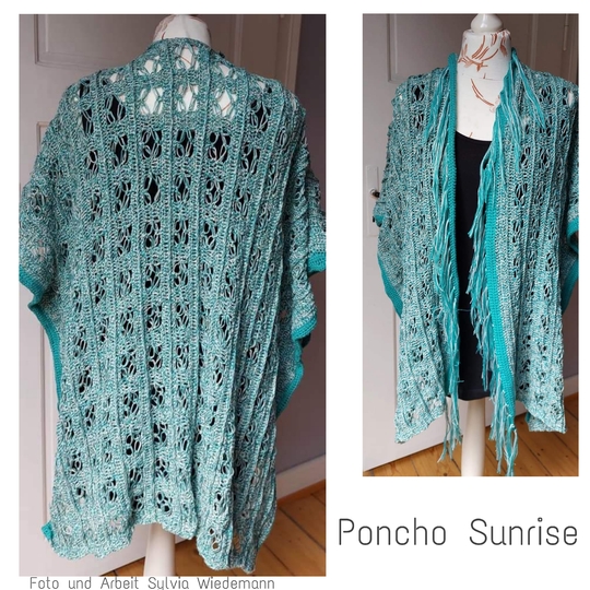 Häkelanleitung Poncho 