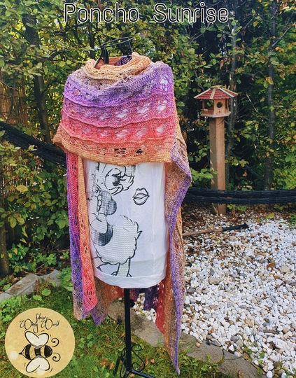 Häkelanleitung Poncho 