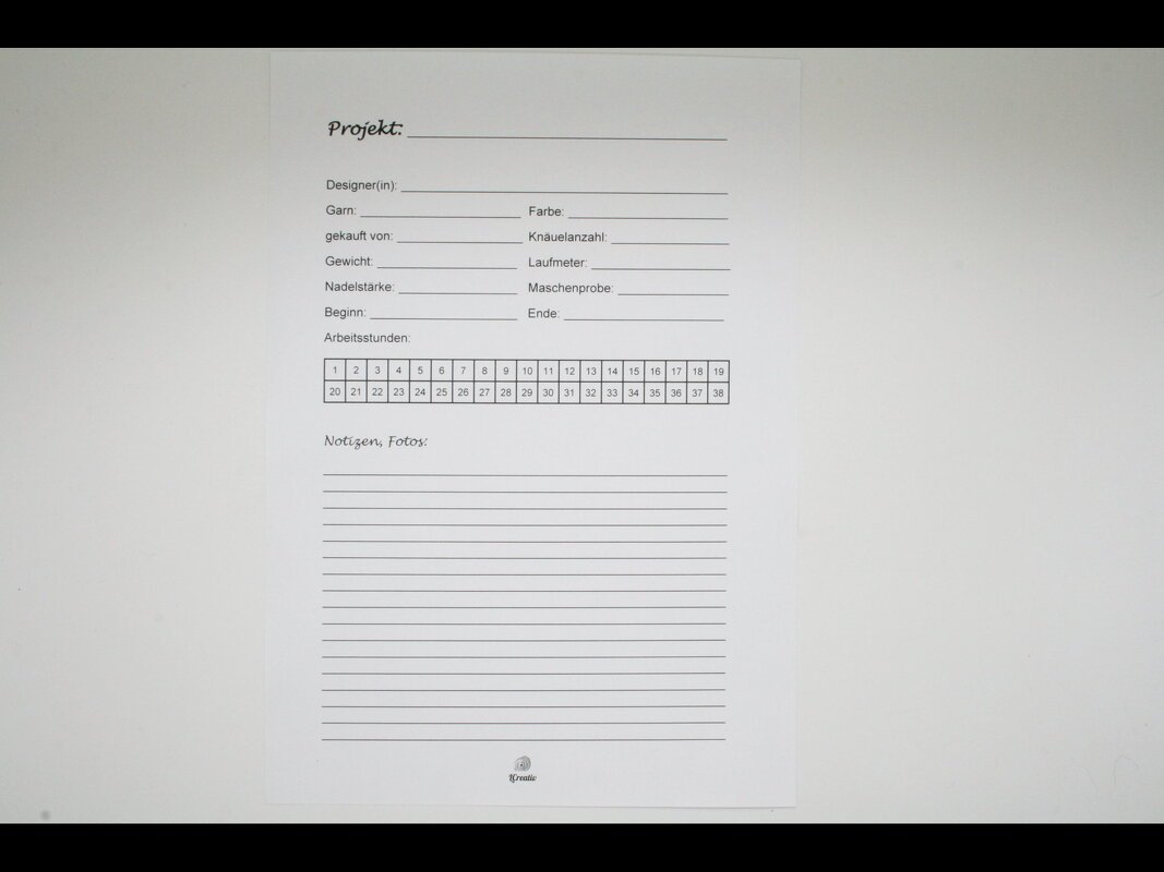 Projektplaner zum Ausdrucken als PDF-Datei - Bild 2