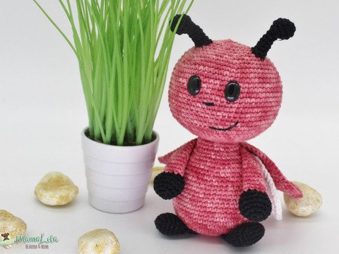 Kuschel Käfer, mini - Häkelanleitung