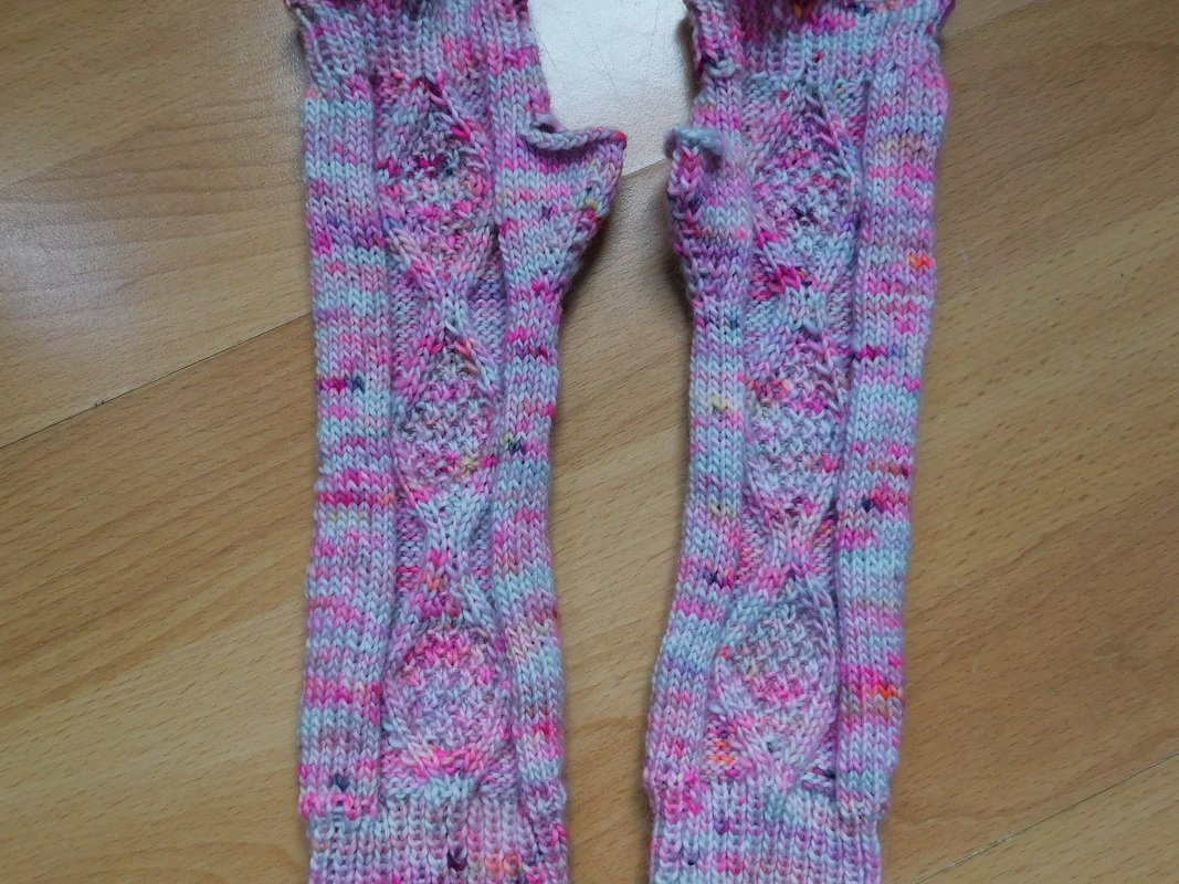 Armstulpen ZAUBERFEE Strickanleitung - Bild 2