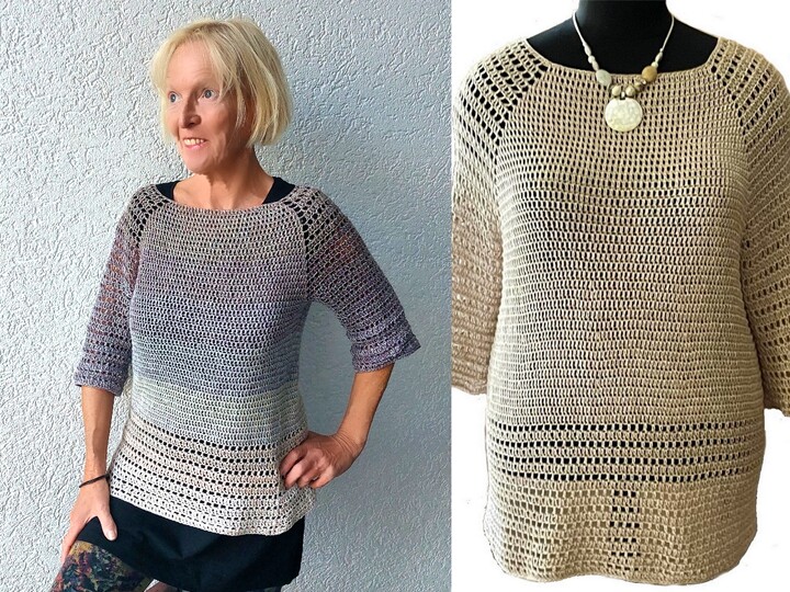 Pullover, Tunika "Caleta", alle Größen, RVO