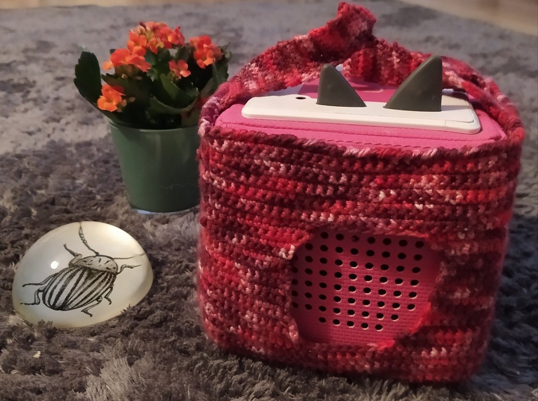 Tasche für Hörboxen unterschiedlicher Art