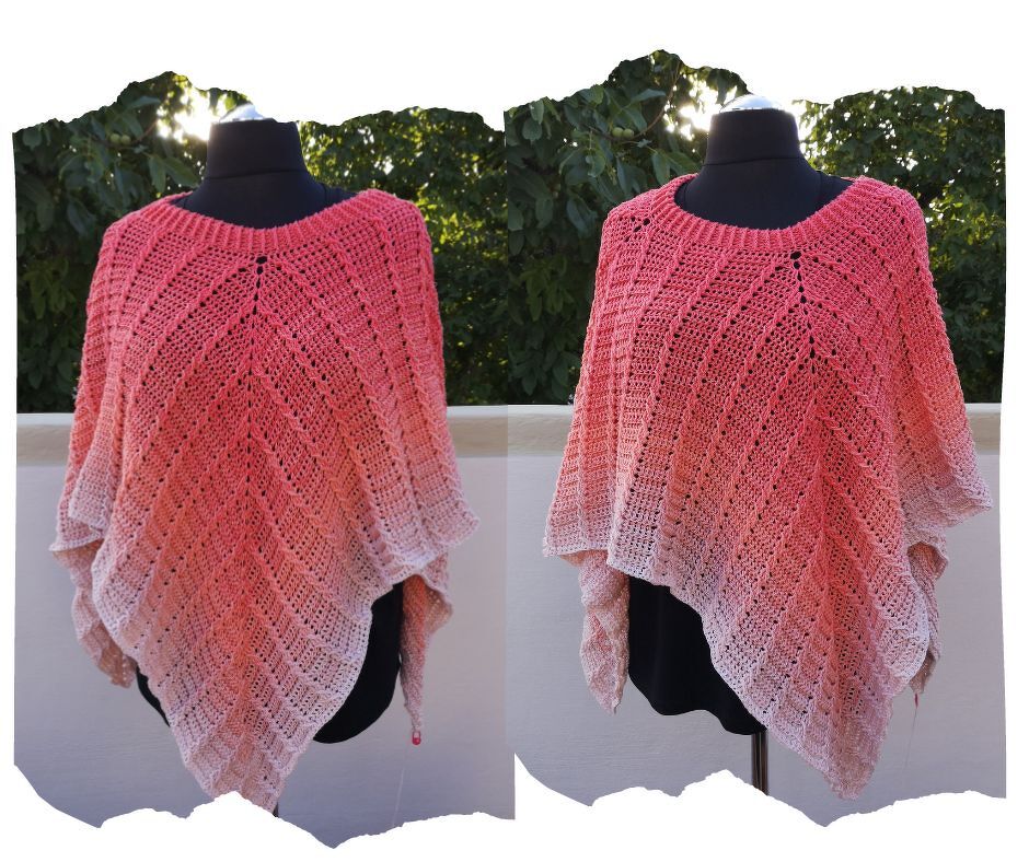 Poncho Gwendolyn - Häkelanleitung