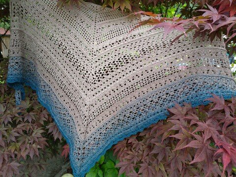 Häkelanleitung Tuch New Friends