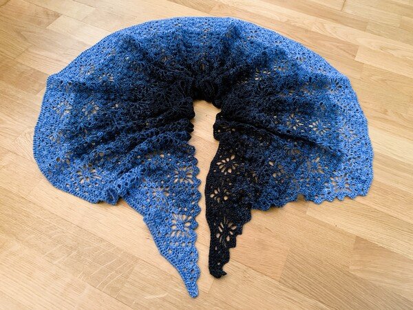 Crochet Pattern Stole/Scarf "Neleia"