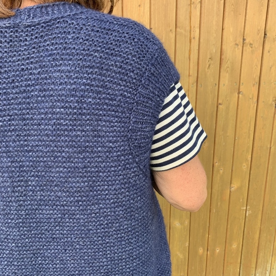 Strickanleitung Weste Jana Größe 36 – 48