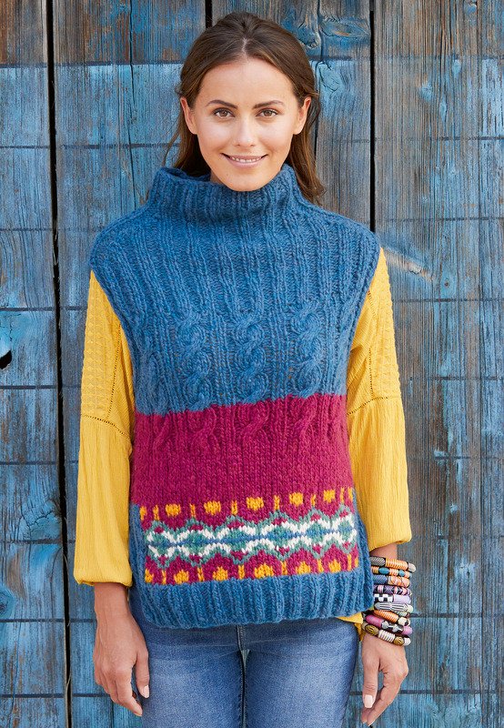 Folkloristischer Pullunder - Bild 4