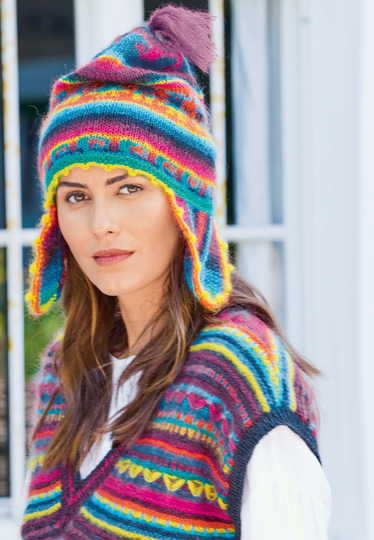 Slip-Over und Mütze mit Mexiko-Spirit