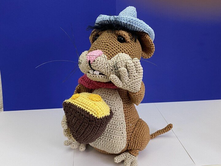 Häkelanleitung Maus Alberto