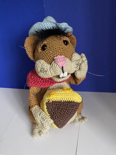 Häkelanleitung Maus Alberto