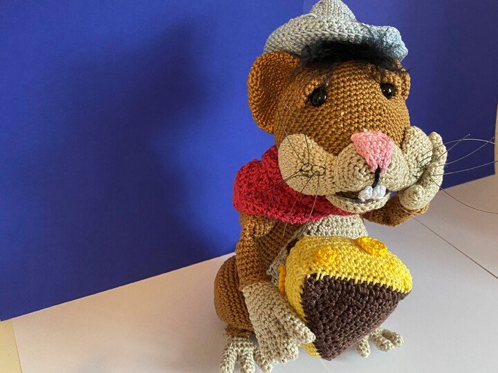 Häkelanleitung Maus Alberto