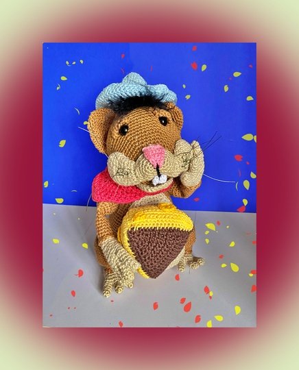 Häkelanleitung Maus Alberto